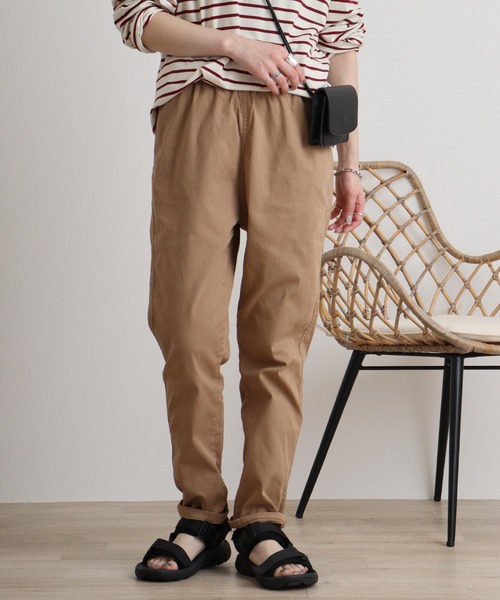 atONE(アットワン)の「atONE ストレッチツイルアンダーパンツ(その他パンツ・レディース・ベージュ/カーキ/ブラック・4L/3L/LL/L/M)」の12枚目の写真