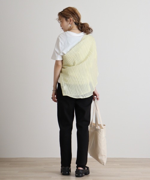 atONE(アットワン)の「atONE ストレッチツイルアンダーパンツ(その他パンツ・レディース・ベージュ/カーキ/ブラック・4L/3L/LL/L/M)」の11枚目の写真