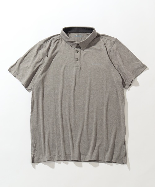 Columbia(コロンビア)の「【Columbia/コロンビア】Tech Trail Polo/テック トレイル ショートスリーブポロシャツ(ポロシャツ・メンズ・チャコール/グレー/ホワイト/ネイビー・S/M/L/XL)」の6枚目の写真