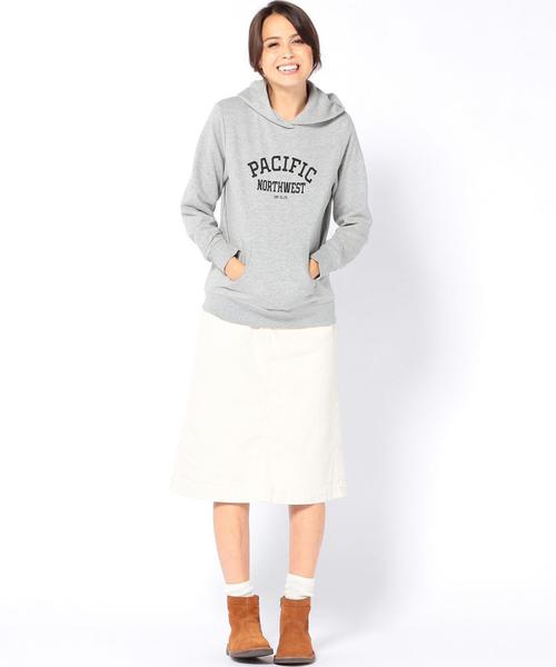 coen（コーエン）の「起毛裏毛ロゴプリントパーカー（パーカー・レディース・ブラック/グレー/ロイヤルブルー・MEDIUM/LARGE）」の11枚目の写真