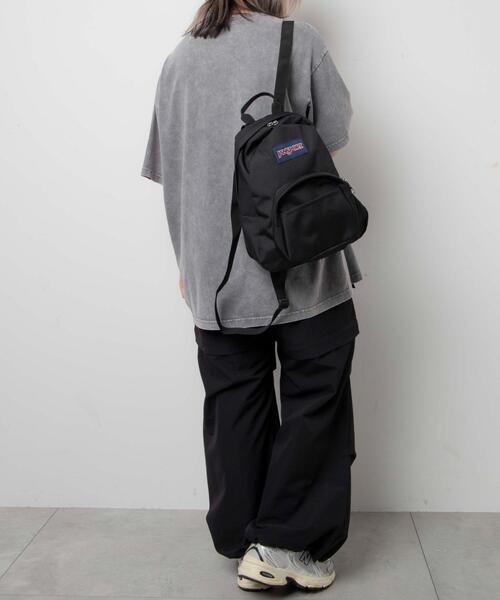 JANSPORT（ジャンスポーツ）の「WEGO/JANSPORT HALFPINT（バックパック/リュック・レディース・ブラック/サックスブルー/ライトピンク/ライトパープル・FREE）」の6枚目の写真