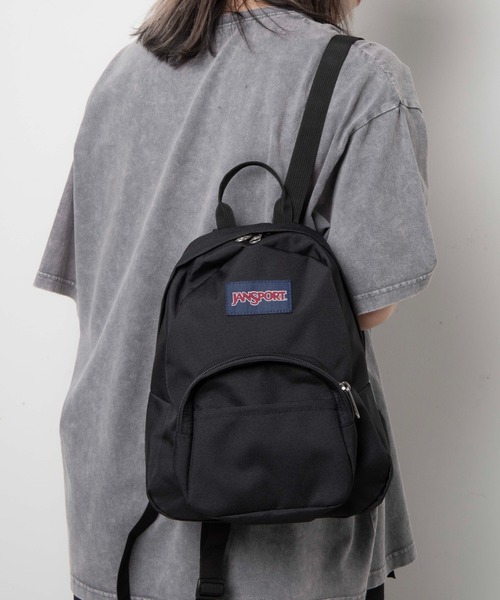 JANSPORT（ジャンスポーツ）の「WEGO/JANSPORT HALFPINT（バックパック/リュック・レディース・ブラック/サックスブルー/ライトピンク/ライトパープル・FREE）」の2枚目の写真