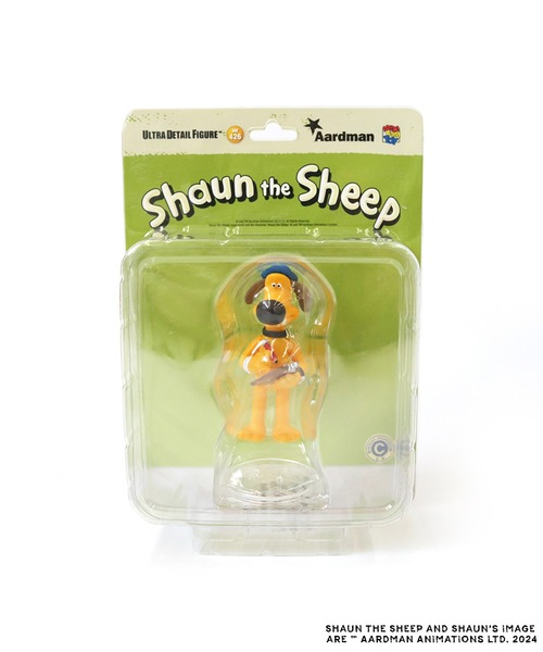 ひつじのショーン（ヒツジノショーン）の「【公式】ひつじのショーン　ビッツァー　フィギュア（フィギュア・レディース・イエロー・FREE）」の6枚目の写真