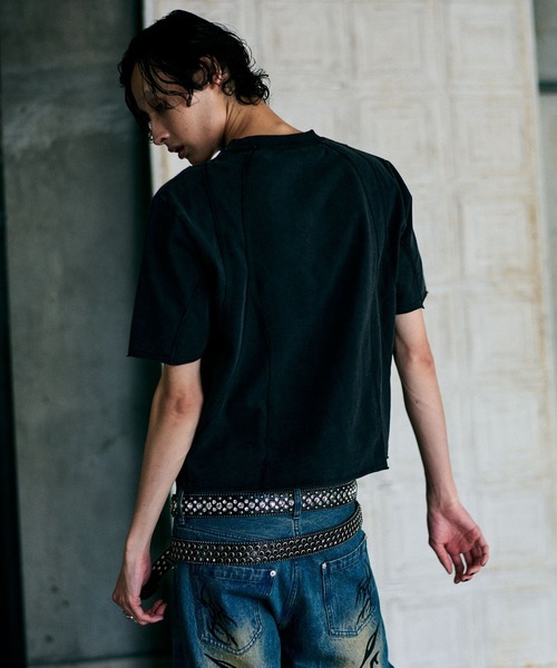 HARE(ハレ)の「【UNDERGROUND MODE】ピグメントタイトT(HARE)(Tシャツ/カットソー・メンズ・ブラック系その他/ブラック系その他2・SMALL/MEDIUM/LARGE)」の17枚目の写真