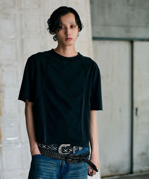 HARE(ハレ)の「【UNDERGROUND MODE】ピグメントタイトT(HARE)(Tシャツ/カットソー・メンズ・ブラック系その他/ブラック系その他2・SMALL/MEDIUM/LARGE)」の19枚目の写真