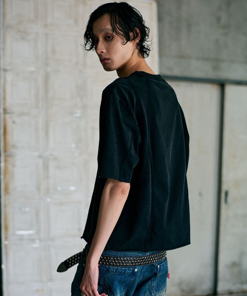 HARE(ハレ)の「【UNDERGROUND MODE】ピグメントタイトT(HARE)(Tシャツ/カットソー・メンズ・ブラック系その他/ブラック系その他2・SMALL/MEDIUM/LARGE)」の20枚目の写真