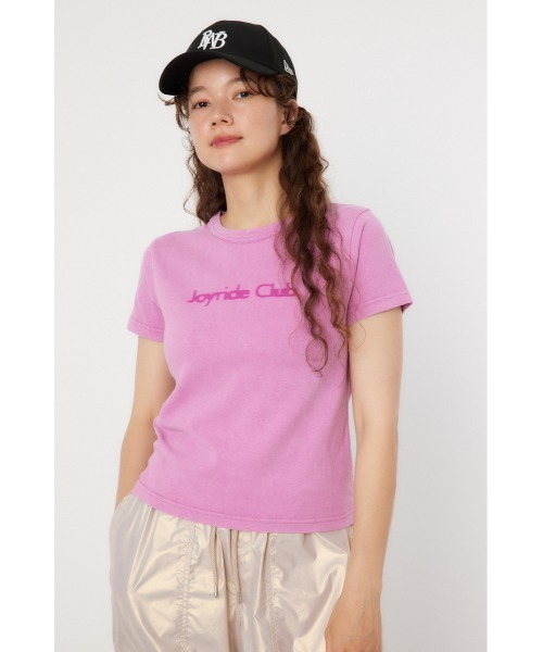 RODEO CROWNS WIDE BOWL(ロデオクラウンズワイドボウル)の「ケミカルTシャツ(Tシャツ/カットソー・レディース・ピンク/ブルー/チャコールグレー・FREE)」の1枚目の写真