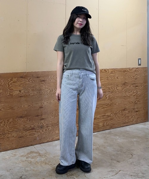 RODEO CROWNS WIDE BOWL(ロデオクラウンズワイドボウル)の「ケミカルTシャツ(Tシャツ/カットソー・レディース・ピンク/ブルー/チャコールグレー・FREE)」の16枚目の写真