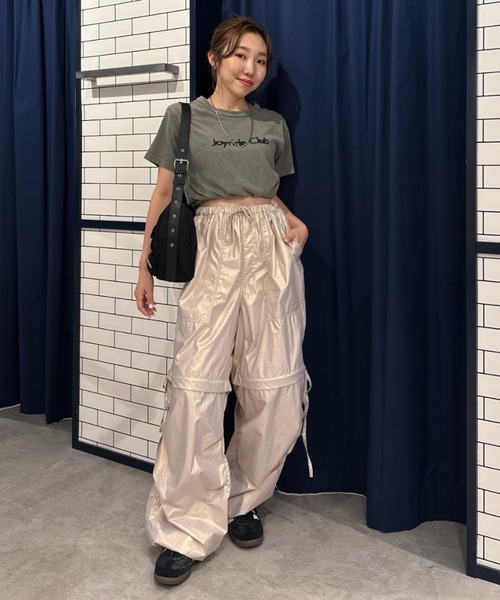 RODEO CROWNS WIDE BOWL(ロデオクラウンズワイドボウル)の「ケミカルTシャツ(Tシャツ/カットソー・レディース・ピンク/ブルー/チャコールグレー・FREE)」の21枚目の写真