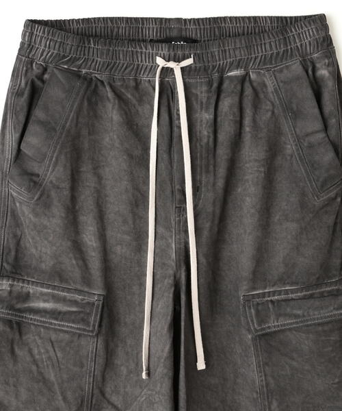 DANKE SCHON(ダンケシェーン)の「DankeSchon/ダンケシェーン/SPRAYED FLARE CARGO(カーゴパンツ・レディース・ブラック・M/L/S)」の4枚目の写真