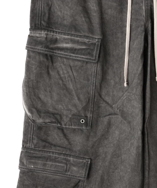 DANKE SCHON(ダンケシェーン)の「DankeSchon/ダンケシェーン/SPRAYED FLARE CARGO(カーゴパンツ・レディース・ブラック・M/L/S)」の11枚目の写真