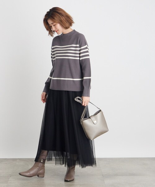 grove(グローブ)の「◆【人間工学】ベルトオコシショルダー(ショルダーバッグ・レディース・ワインレッド/ライトグレー/ブラック/ブロンズ・00)」の13枚目の写真