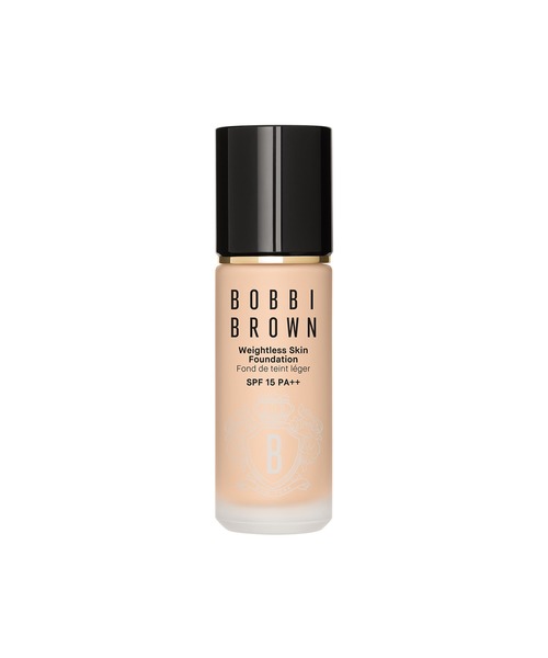 BOBBI BROWN(ボビイブラウン)の「ウェイトレス スキン ファンデーション SPF 15 (PA++) 30mL(ファンデーション・レディース・N-042 ベージュ/W-056 ウォームナチュラル/N-032 サンド/N-052 ナチュラル/W-036 ウォームサンド/N-030 ニュートラルサンド/W-026 ウォームアイボリー/W-016 ウォームポーセリン/N-012 ポーセリン/W-046 ウォームベージュ・FREE)」の2枚目の写真