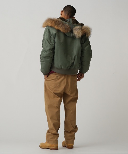 AVIREX（アヴィレックス）の「N-2B COMMERCIAL / N-2B コマーシャル / AVIREX / アヴィレックス（MA-1・メンズ・セージグリーン/ブラック・MEDIUM/LARGE/X-LARGE/XX-LARGE）」の15枚目の写真