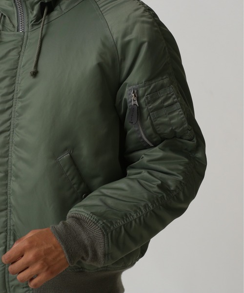 AVIREX（アヴィレックス）の「N-2B COMMERCIAL / N-2B コマーシャル / AVIREX / アヴィレックス（MA-1・メンズ・セージグリーン/ブラック・MEDIUM/LARGE/X-LARGE/XX-LARGE）」の20枚目の写真