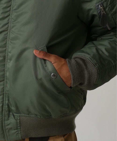 AVIREX（アヴィレックス）の「N-2B COMMERCIAL / N-2B コマーシャル / AVIREX / アヴィレックス（MA-1・メンズ・セージグリーン/ブラック・MEDIUM/LARGE/X-LARGE/XX-LARGE）」の21枚目の写真