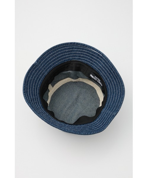 RODEO CROWNS WIDE BOWL（ロデオクラウンズワイドボウル）の「washed-denim bucket HAT（ハット・メンズ・ブラック/ネイビー・FREE）」の8枚目の写真