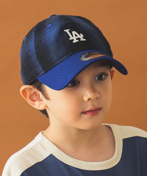 NEW ERA(ニューエラ)の「NEW ERA / 別注 YOUTH920 キャップ(キャップ・キッズ・ブルー/グリーン・FREE)」の2枚目の写真