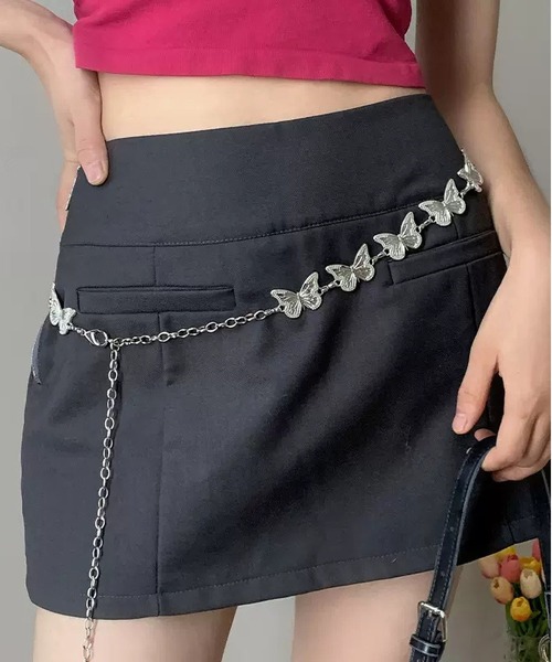 セール】バタフライ蝶々チェーンベルト（ベルト）｜LA VORAGINE（ラ