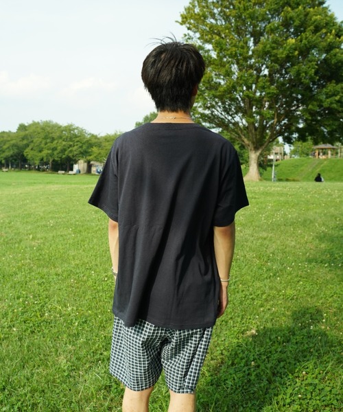 BROKEN BASE（ブロークンベース）の「B.base tree Tee（Tシャツ/カットソー・メンズ・杢グレー/ホワイト/ブラック/ネイビー・SMALL/MEDIUM/LARGE）」の8枚目の写真