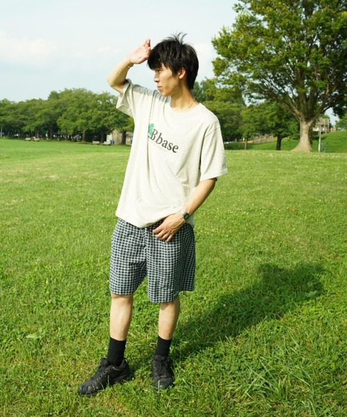 BROKEN BASE（ブロークンベース）の「B.base tree Tee（Tシャツ/カットソー・メンズ・杢グレー/ホワイト/ブラック/ネイビー・SMALL/MEDIUM/LARGE）」の12枚目の写真