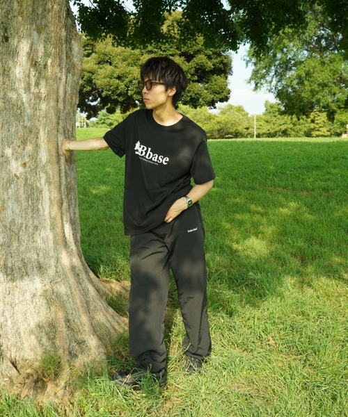 BROKEN BASE（ブロークンベース）の「B.base tree Tee（Tシャツ/カットソー・メンズ・杢グレー/ホワイト/ブラック/ネイビー・SMALL/MEDIUM/LARGE）」の15枚目の写真