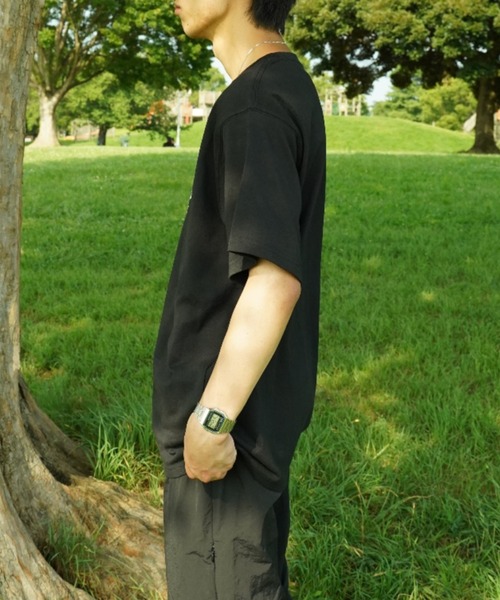 BROKEN BASE（ブロークンベース）の「B.base tree Tee（Tシャツ/カットソー・メンズ・杢グレー/ホワイト/ブラック/ネイビー・SMALL/MEDIUM/LARGE）」の18枚目の写真