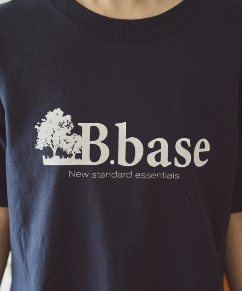 ★BAUF★ B logo Tシャツ MUSINSA公式 | BAUF B logo slim fit t-shirt [dot ivory]