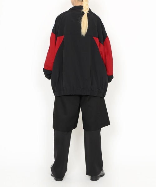 PUNYUS(プニュズ)の「切り替えナイロンジャケット(ナイロンジャケット・レディース・カーキ/ブラック/ブルー・2/3/4)」の20枚目の写真