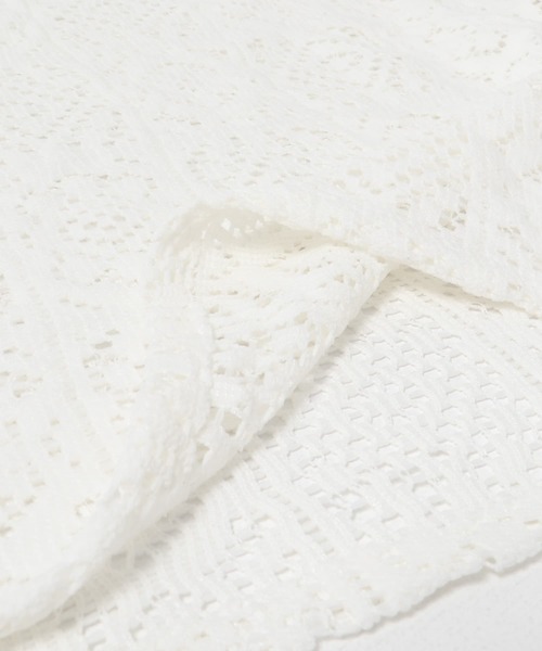 ITEMS URBANRESEARCH(アイテムズ アーバンリサーチ)の「レースレイヤードワンピース(ワンピース・レディース・ホワイト・FREE)」の10枚目の写真