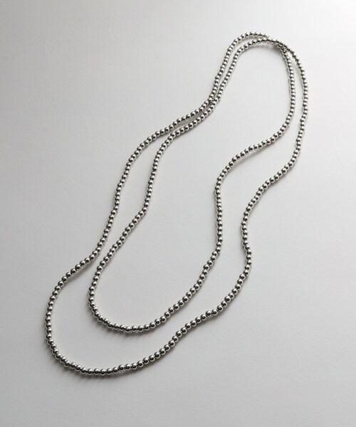 THE SHOP TK (ザ ショップ ティーケー )の「【@BAILA掲載】3WAYロングボールチェーン(ネックレス・レディース・シルバー・00)」の4枚目の写真