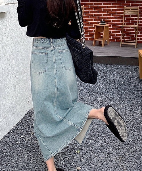 アウトドアプロダクツ　デニムスカート 38 アウトドアプロダクツ デニムスカート 38