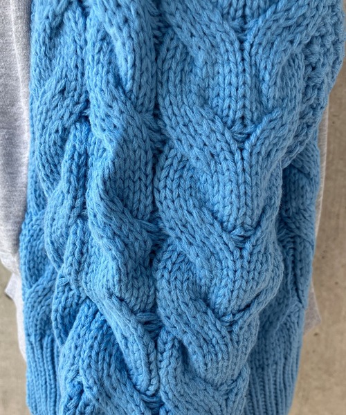 meJane(ミージェーン)の「ニットドッキング ロゴスウェットトレーナー(スウェット・レディース・ブラック/グレー/ブルー・FREE)」の19枚目の写真