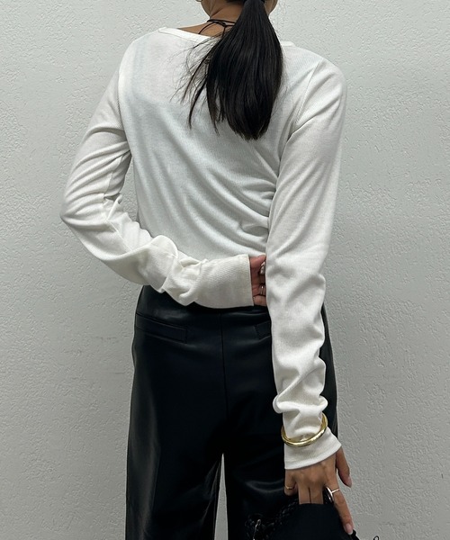 LOUNGEDRESS（ラウンジドレス）の「BASICテレコロンT（Tシャツ