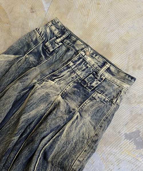 Jewelobe（ジュエローブ）の「ピンタックプリーツミドルデニムスカート（デニムスカート・レディース・インディゴブルー・M/S）」の20枚目の写真