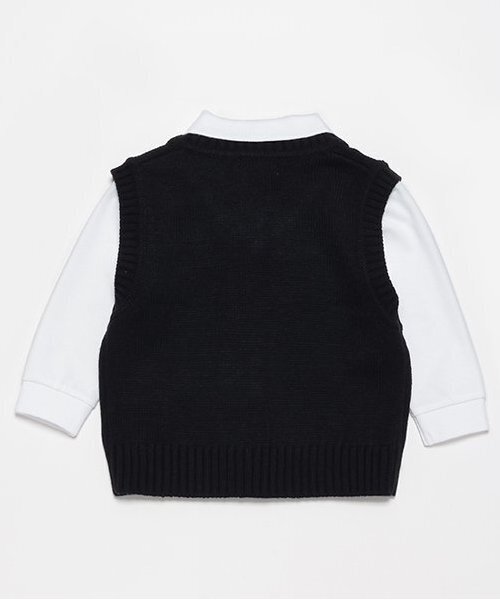 petit main(プティマイン)の「【POLO BCS】ベストセットポロシャツ(ポロシャツ・キッズ・ネイビー・80cm/90cm/100cm/110cm/120cm/130cm)」の2枚目の写真