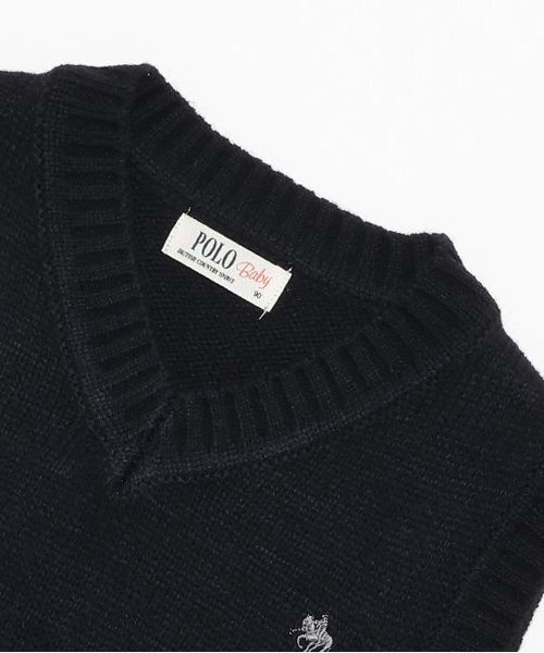 petit main(プティマイン)の「【POLO BCS】ベストセットポロシャツ(ポロシャツ・キッズ・ネイビー・80cm/90cm/100cm/110cm/120cm/130cm)」の4枚目の写真