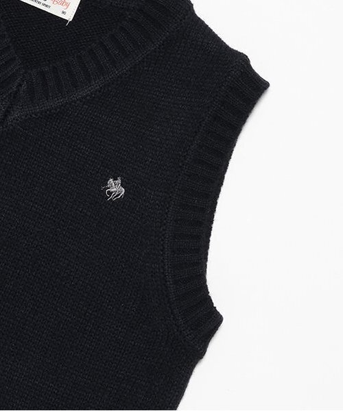 petit main(プティマイン)の「【POLO BCS】ベストセットポロシャツ(ポロシャツ・キッズ・ネイビー・80cm/90cm/100cm/110cm/120cm/130cm)」の5枚目の写真