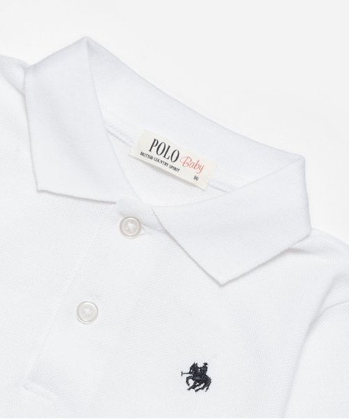 petit main(プティマイン)の「【POLO BCS】ベストセットポロシャツ(ポロシャツ・キッズ・ネイビー・80cm/90cm/100cm/110cm/120cm/130cm)」の7枚目の写真