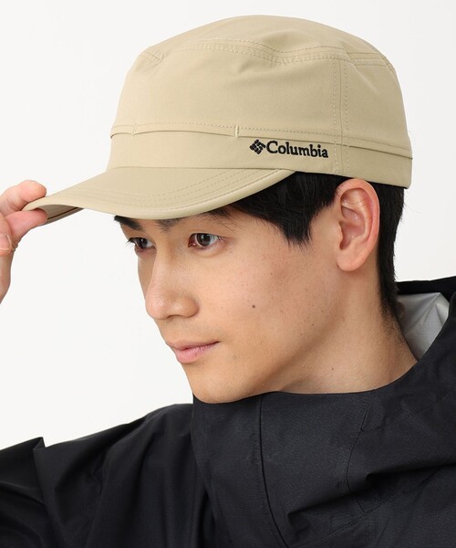 Columbia(コロンビア)の「撥水 UVカット Columbia/イエロードックマウンテン キャップ ストレッチ/コロンビア(キャップ・レディース・ブラウン/ブラック/グレー/ベージュ・ONE SIZE)」の4枚目の写真