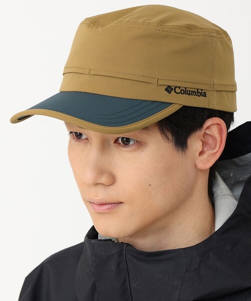 Columbia(コロンビア)の「撥水 UVカット Columbia/イエロードックマウンテン キャップ ストレッチ/コロンビア(キャップ・レディース・ブラウン/ブラック/グレー/ベージュ・ONE SIZE)」の3枚目の写真