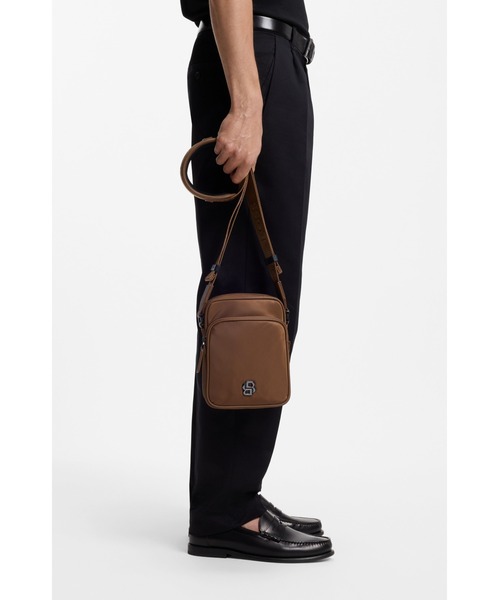 Double Bモノグラム ツイル レポーターバッグ（ショルダーバッグ