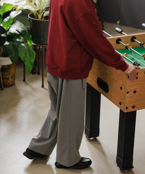 niko and...（ニコアンド）の「テックフラノベルト付きパンツ（その他パンツ・メンズ・ブラック/アイボリー/グレー/チャコール/ボルドー・MEDIUM/LARGE）」の3枚目の写真