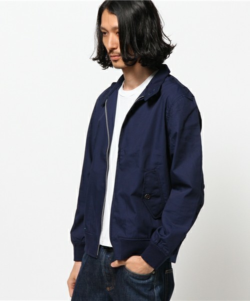 coen(コーエン)の「ドッグイヤーブルゾン(ブルゾン・メンズ・ベージュ/ネイビー・X-LARGE/SMALL/LARGE/MEDIUM)」の2枚目の写真
