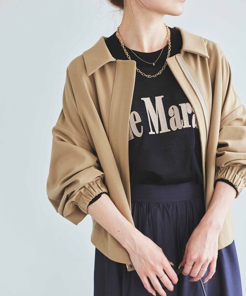 le.coeur blanc(ルクールブラン)の「シアー刺繍ロゴニット(ニット/セーター・レディース・ベージュ/ライトグレー/ブラック・38)」の11枚目の写真