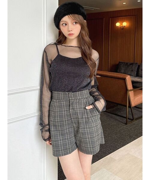 RESEXXY（リゼクシー）の「ファーベレー帽（ハンチング/ベレー帽・レディース・レッド/ホワイト/ブラック・FREE）」の10枚目の写真