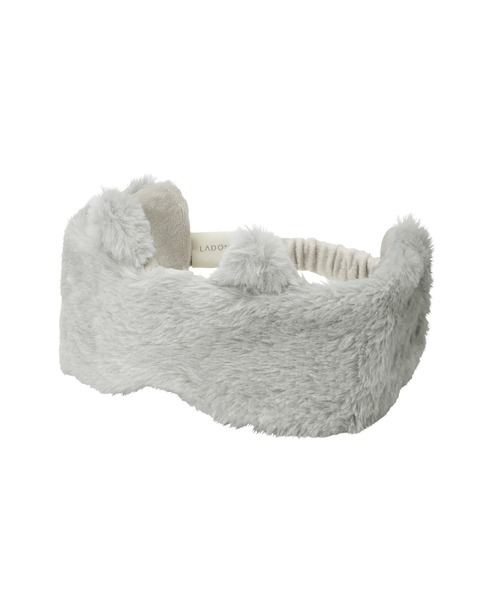 LADONNA（ラドンナ）の「レンジですぐにホッカホカ ジェル湯たんぽ hocca アイマスク ねこ/うさぎ/くま（その他ルームウェア・レディース・グレー/ピンク/ライトブラウン・FREE）」の6枚目の写真