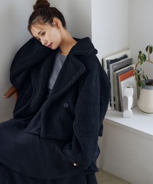 mysty woman | ボアＰコート  126027(ピーコート)