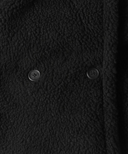 mysty woman（ミスティウーマン）の「ボアPコート  126027（ピーコート・レディース・ベージュ/ブラック/グレー・FREE）」の18枚目の写真