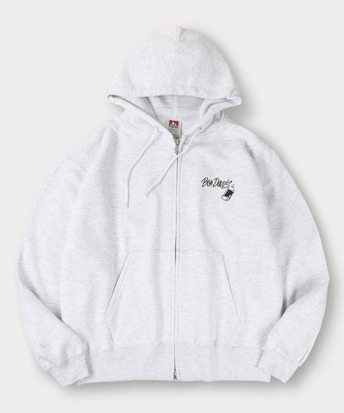 BEN DAVIS(ベンデイビス)の「【BENDAVIS/ベンデイビス】SELECTION ZIP HOODIE/タギングロゴ バックプリント フルジップフーディー オーバーサイズ 裏起毛(パーカー・メンズ・アッシュグレー/ブラック/グリーン/ネイビー・M/L/XL)」の18枚目の写真